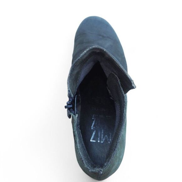 Miz Mooz Lundy High Top Leather Side Zip Camo Wedge Sneakers Women's 9-9.5/40 - Picture 9 of 11